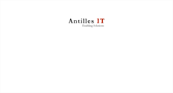 Desktop Screenshot of antilles-it.com