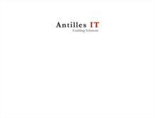 Tablet Screenshot of antilles-it.com